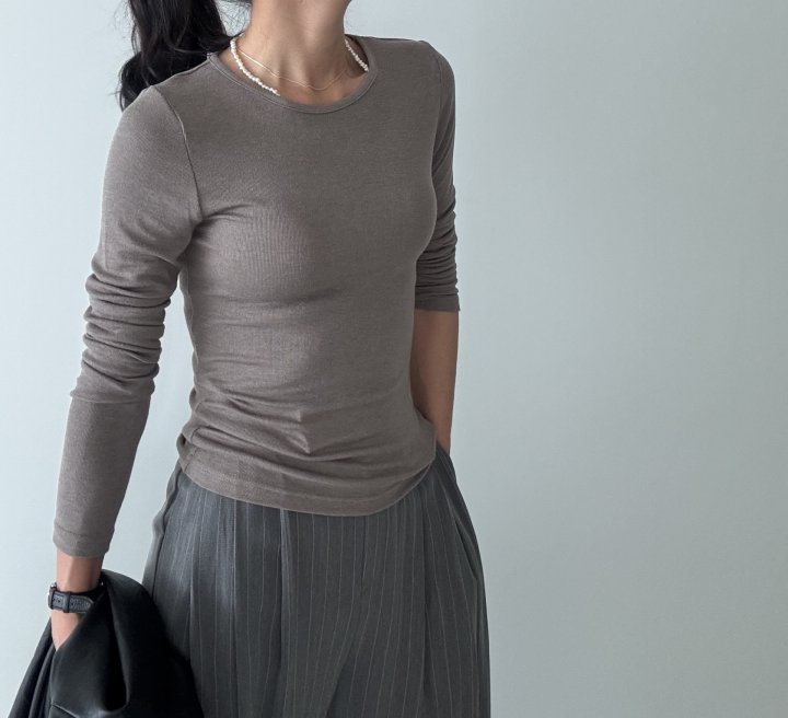 Ripple - Korean Women Fashion - #thelittlethings - Liz Long Sleeve Tee - 3
