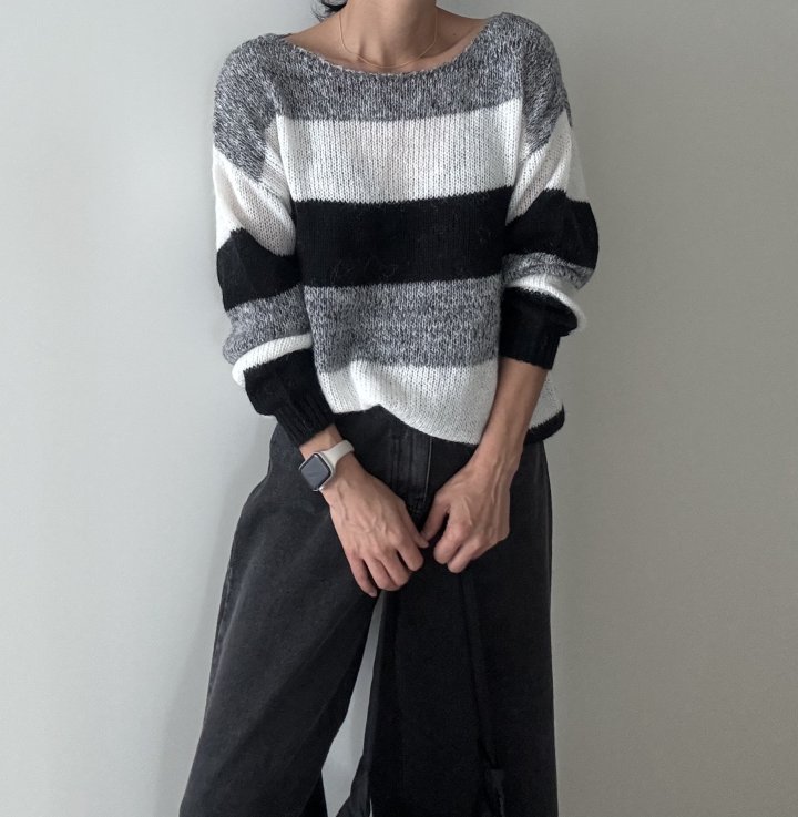 Ripple - Korean Women Fashion - #vintageinspired - Leon Knit - 8