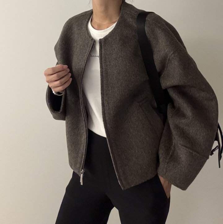 Ripple - Korean Women Fashion - #vintageinspired - Prima Handmade Jacket - 6