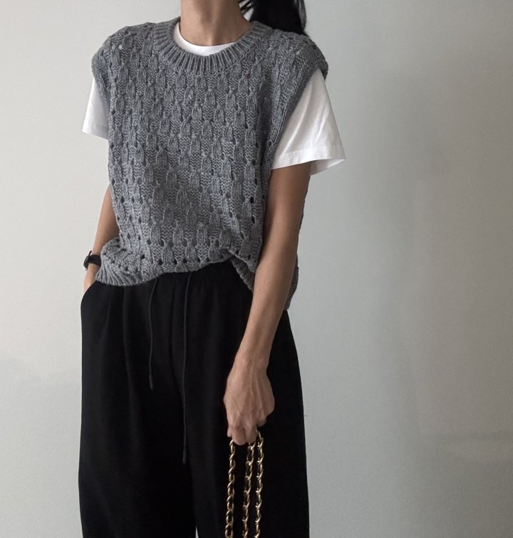 Ripple - Korean Women Fashion - #vintagekidsstyle - Mitsu Vest - 2