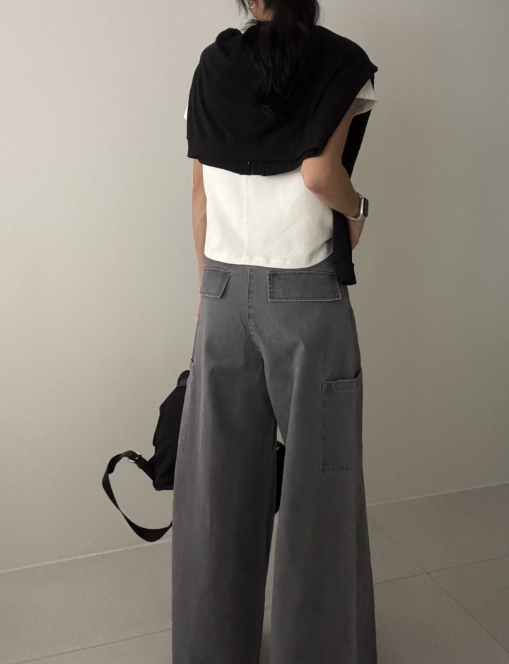 Ripple - Korean Women Fashion - #womensfashion - Grass Washed Pants - 5