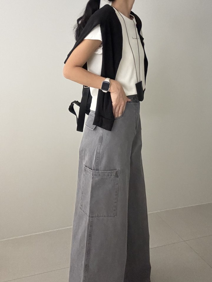 Ripple - Korean Women Fashion - #womensfashion - Grass Washed Pants - 9