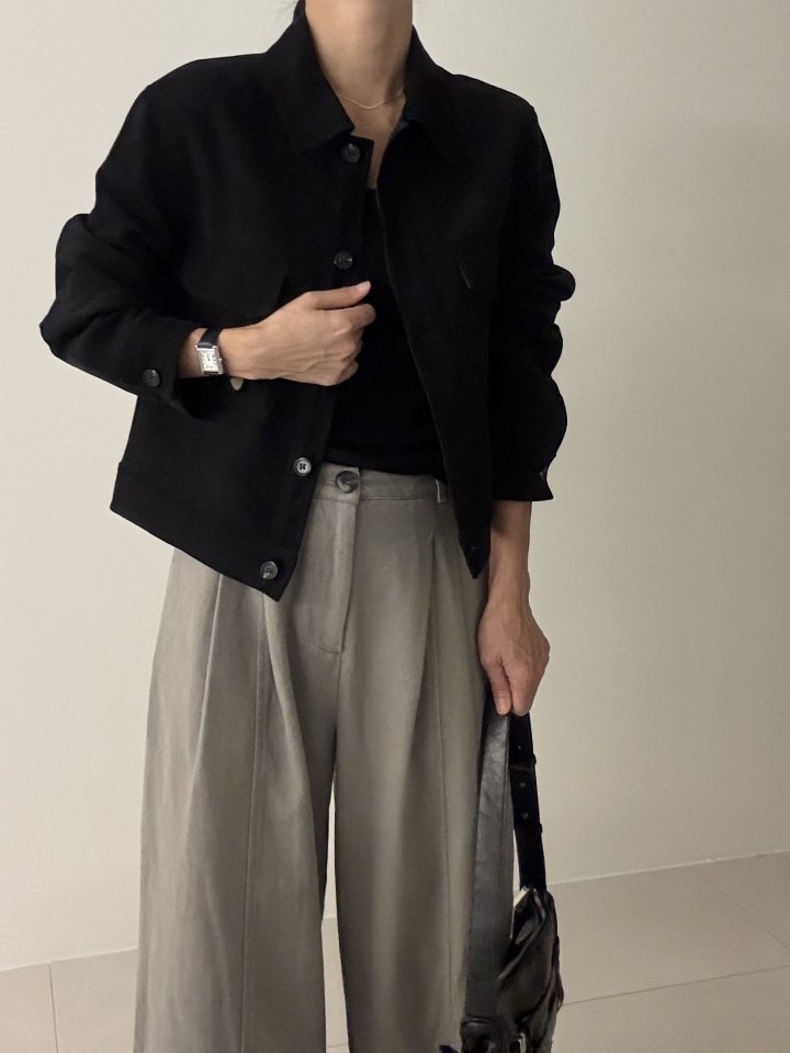 Ripple - Korean Women Fashion - #womensfashion - Lucid Suede Jacket - 11