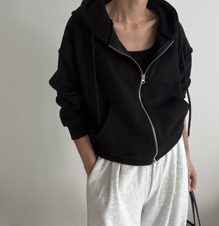 Ripple - Korean Women Fashion - #womensfashion - Bebe Hood Zip-Up - 10