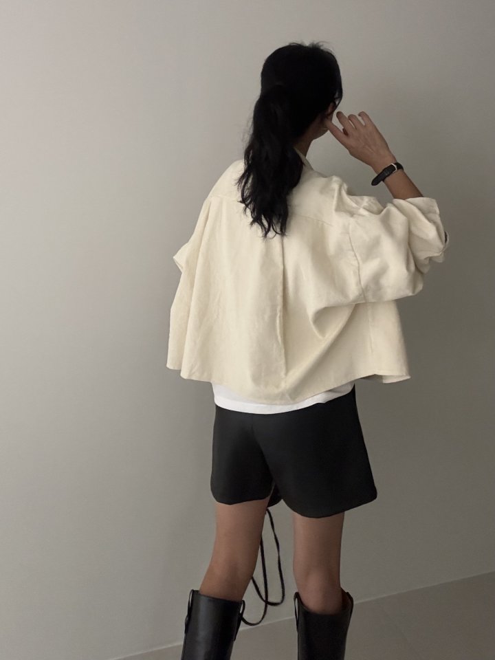 Ripple - Korean Women Fashion - #womensfashion - Care Corduroy Shirt - 10