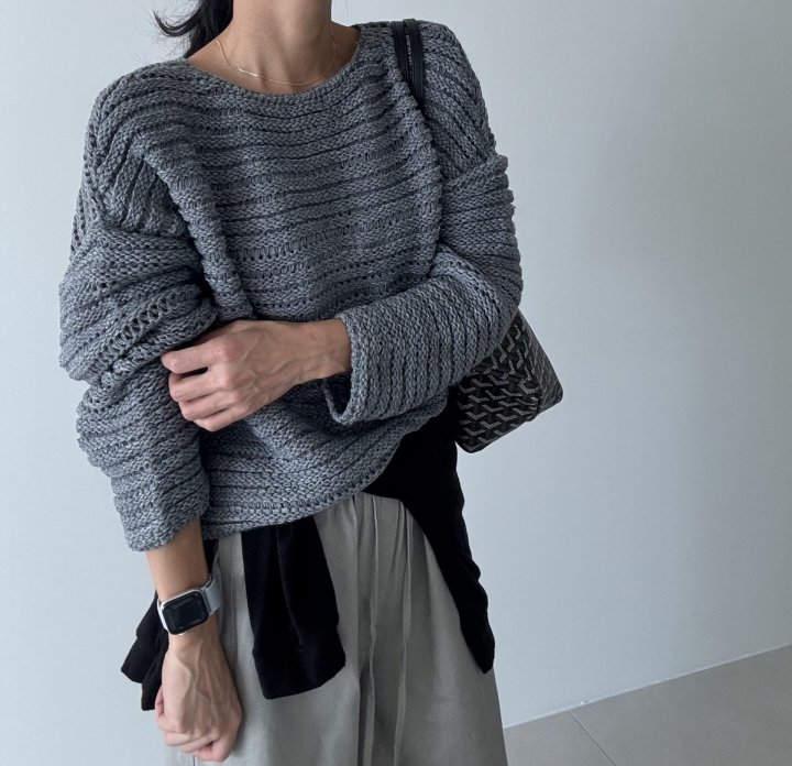 Ripple - Korean Women Fashion - #womensfashion - Aube Knit - 10