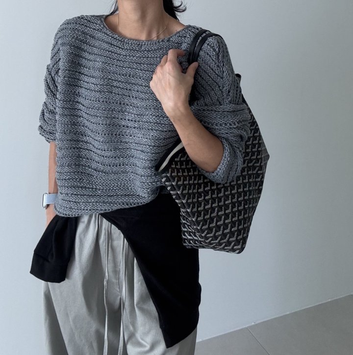 Ripple - Korean Women Fashion - #womensfashion - Aube Knit - 12