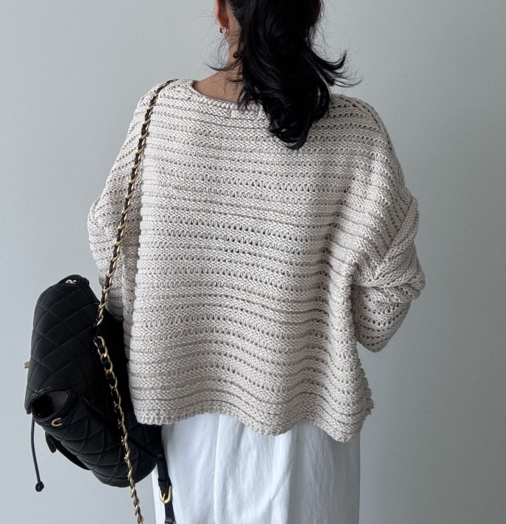 Ripple - Korean Women Fashion - #momslook - Aube Knit - 4