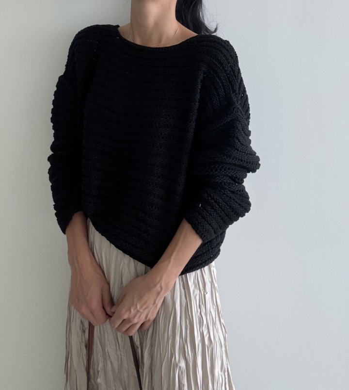 Ripple - Korean Women Fashion - #womensfashion - Aube Knit - 6