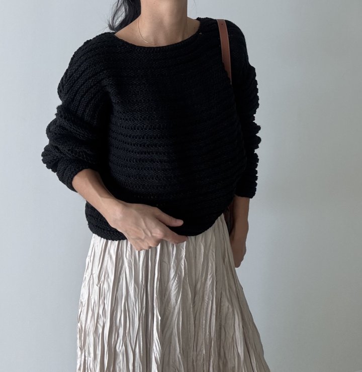 Ripple - Korean Women Fashion - #womensfashion - Aube Knit - 8