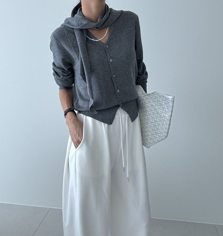 Ripple - Korean Women Fashion - #womensfashion - Mood Shawl Cardigan - 3