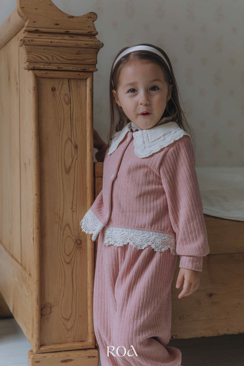 Roa - Korean Children Fashion - #Kfashion4kids - Lace Jogger Pants - 3