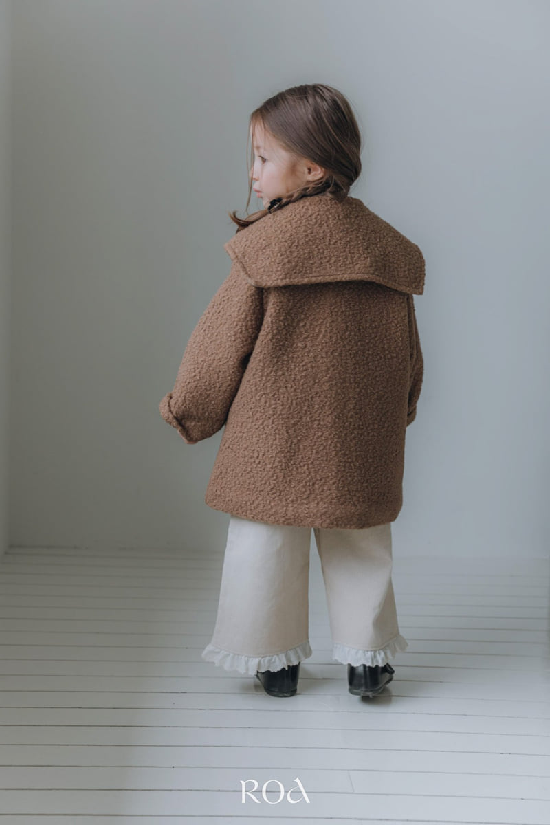 Roa - Korean Children Fashion - #childofig - Corduroy Ribbon Pants - 7