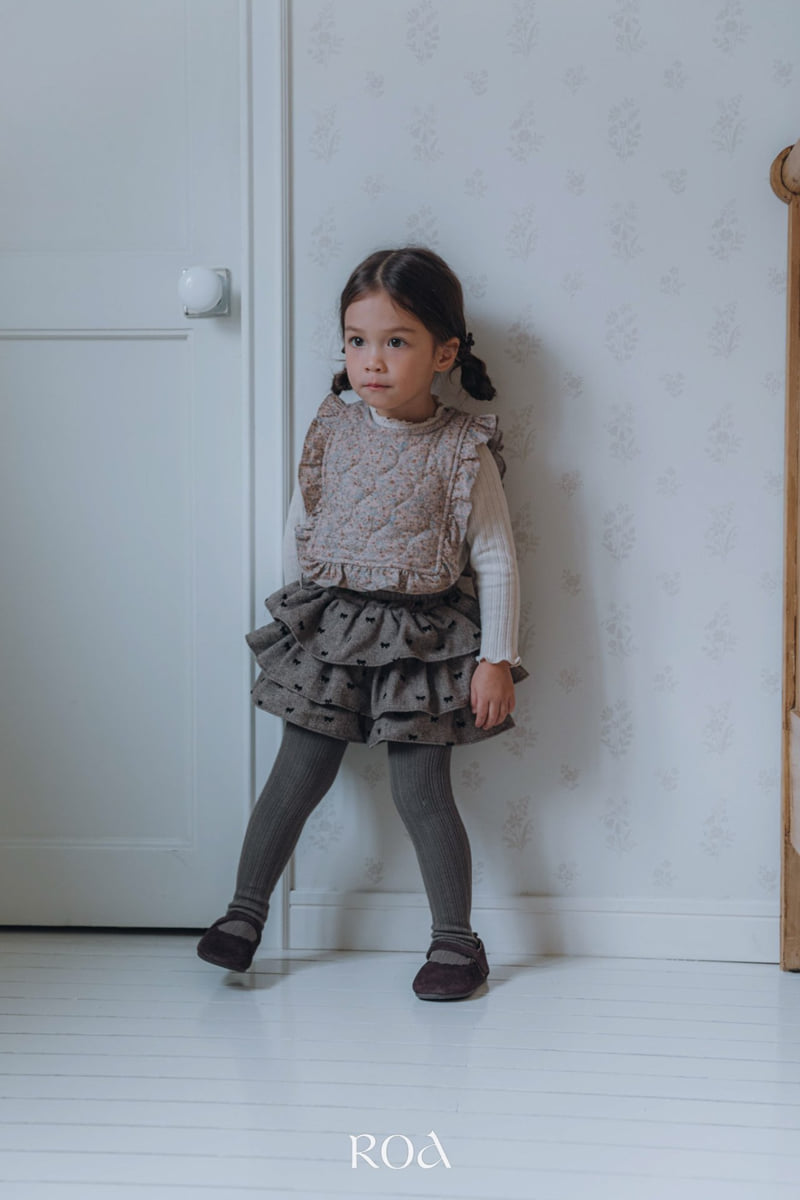 Roa - Korean Children Fashion - #childofig - Mini Quilted Vest