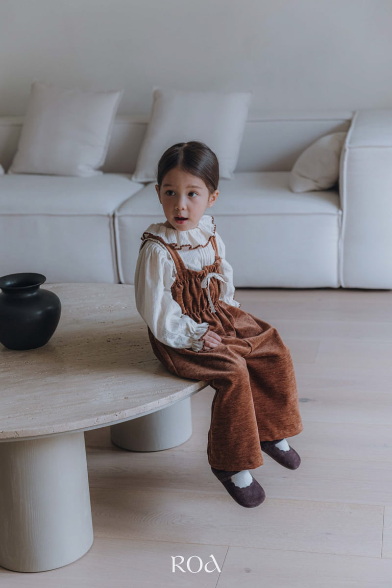 Roa - Korean Children Fashion - #childrensboutique - Shirring Jumpsuit - 8