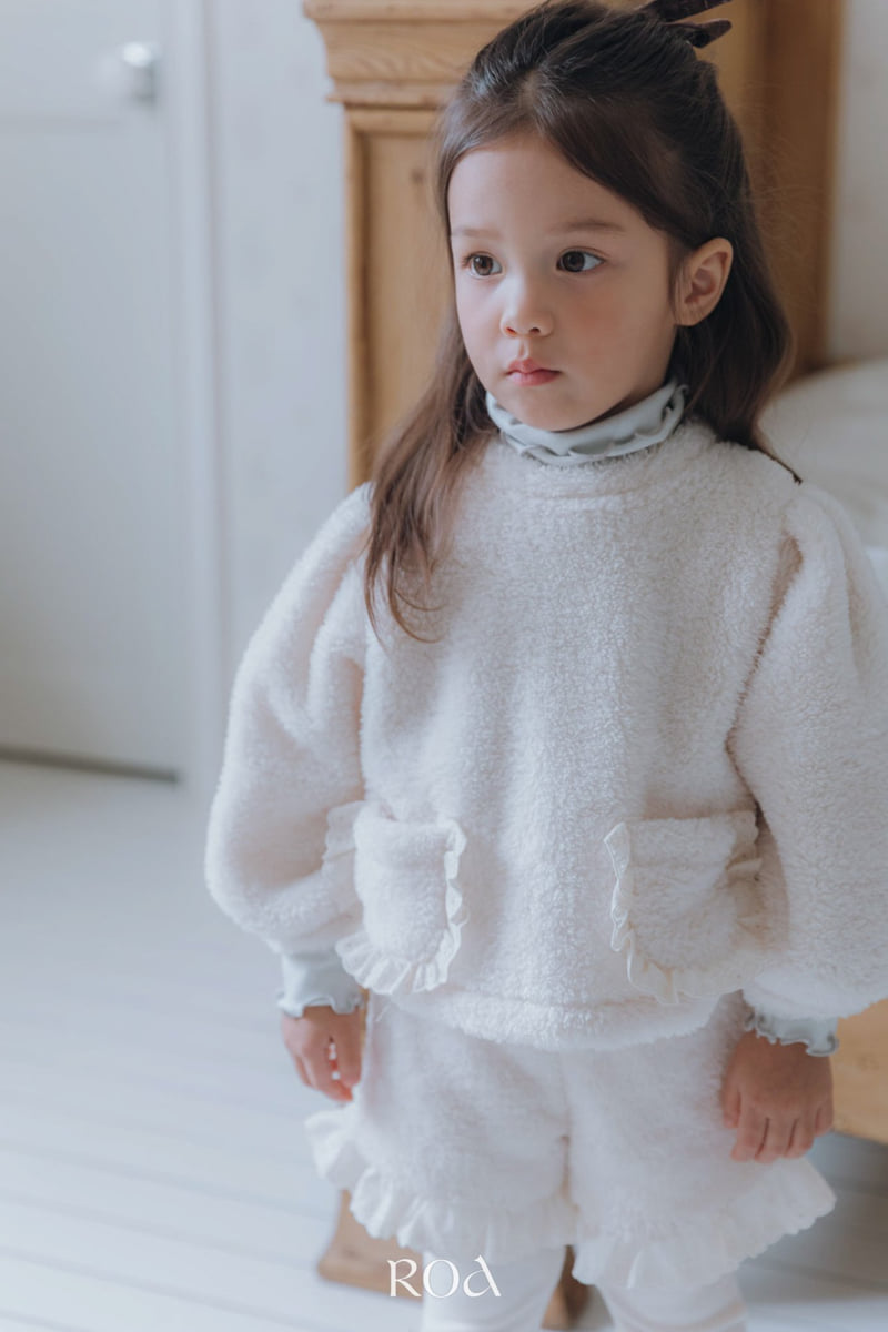 Roa - Korean Children Fashion - #childrensboutique - Fleece Lace Set - 7