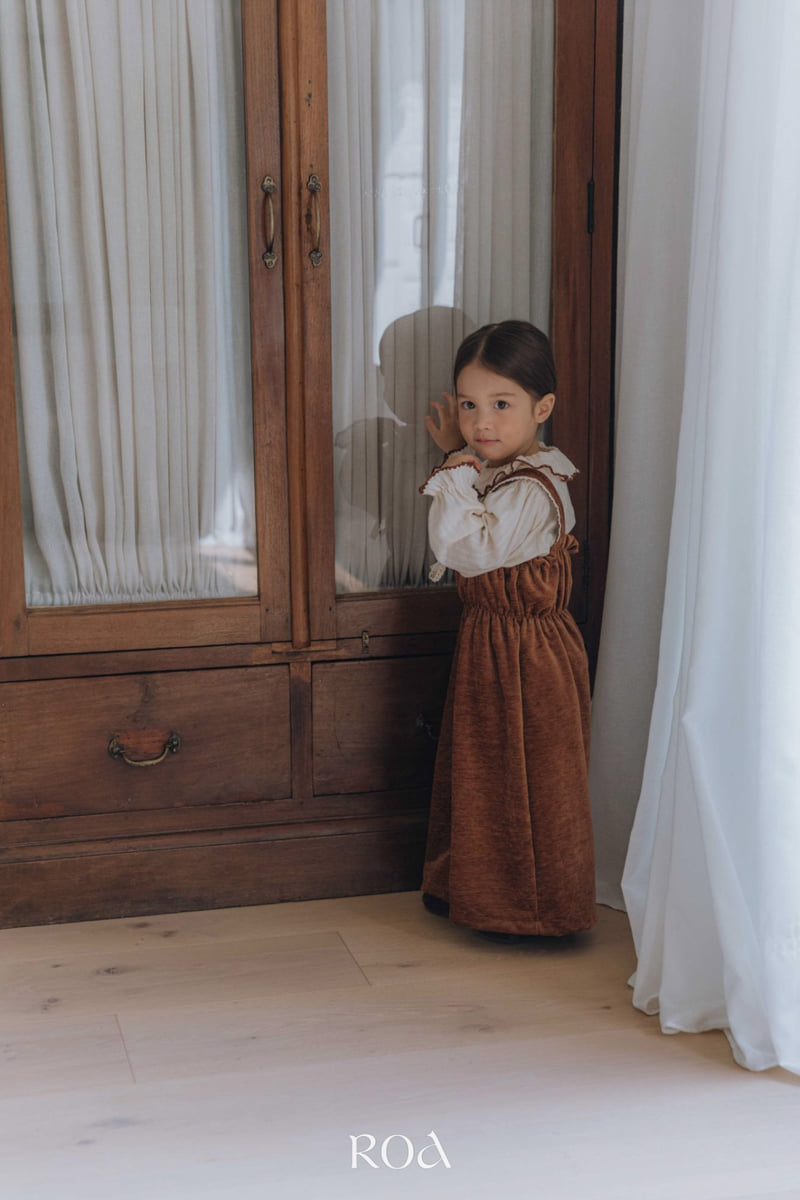 Roa - Korean Children Fashion - #designkidswear - Pin Coat Blouse - 3