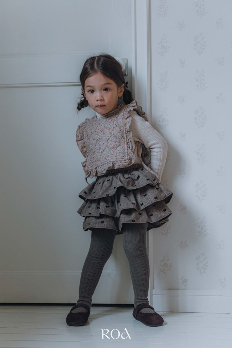 Roa - Korean Children Fashion - #childrensboutique - Mini Quilted Vest - 4