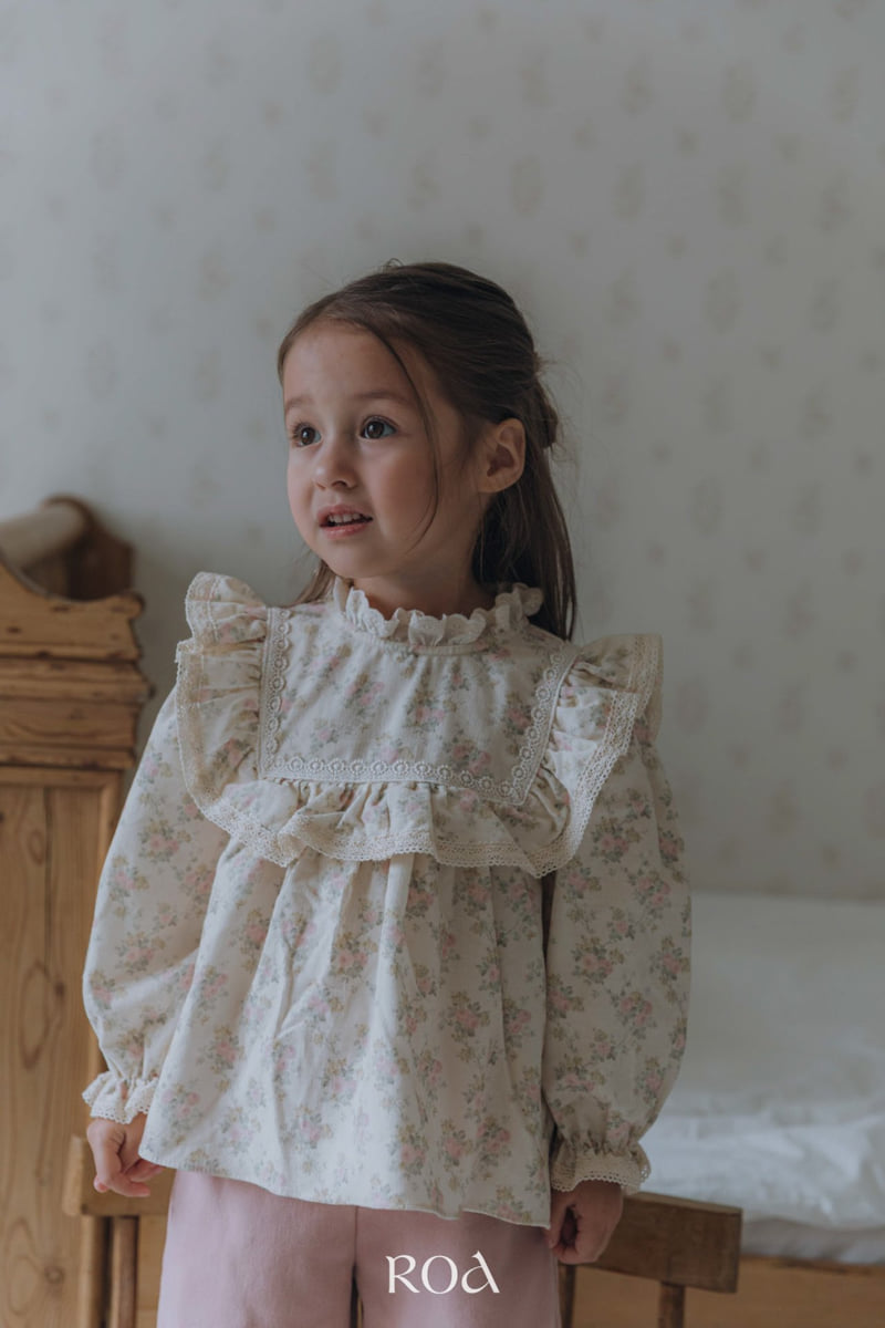 Roa - Korean Children Fashion - #discoveringself - Square Frill Blouse - 9