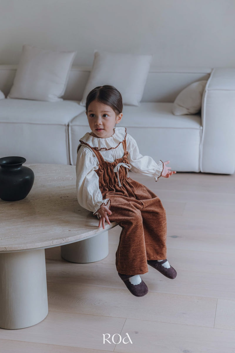 Roa - Korean Children Fashion - #fashionkids - Pin Coat Blouse - 5