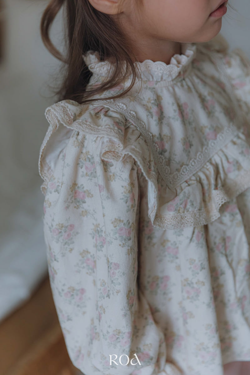 Roa - Korean Children Fashion - #fashionkids - Square Frill Blouse - 10