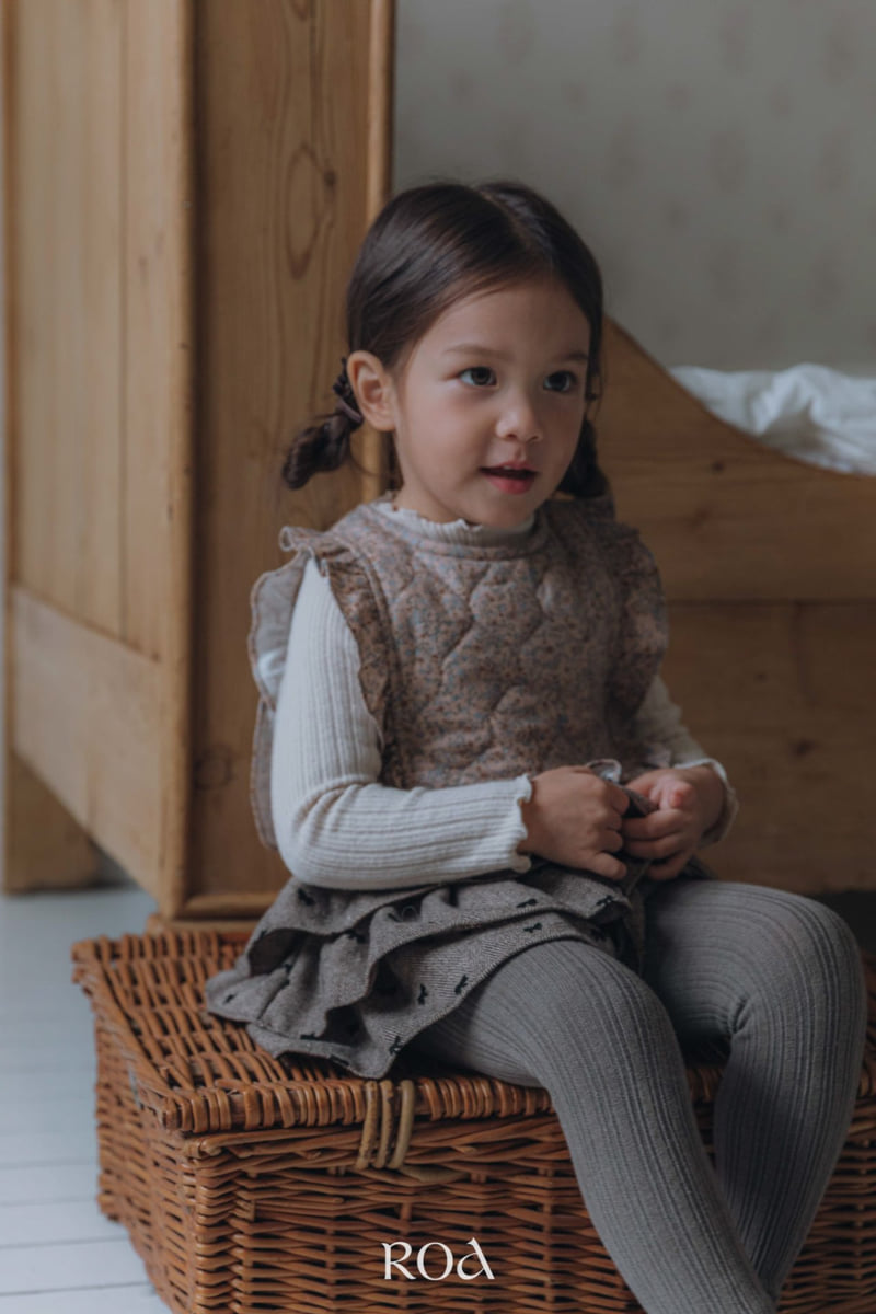 Roa - Korean Children Fashion - #fashionkids - Mini Quilted Vest - 6