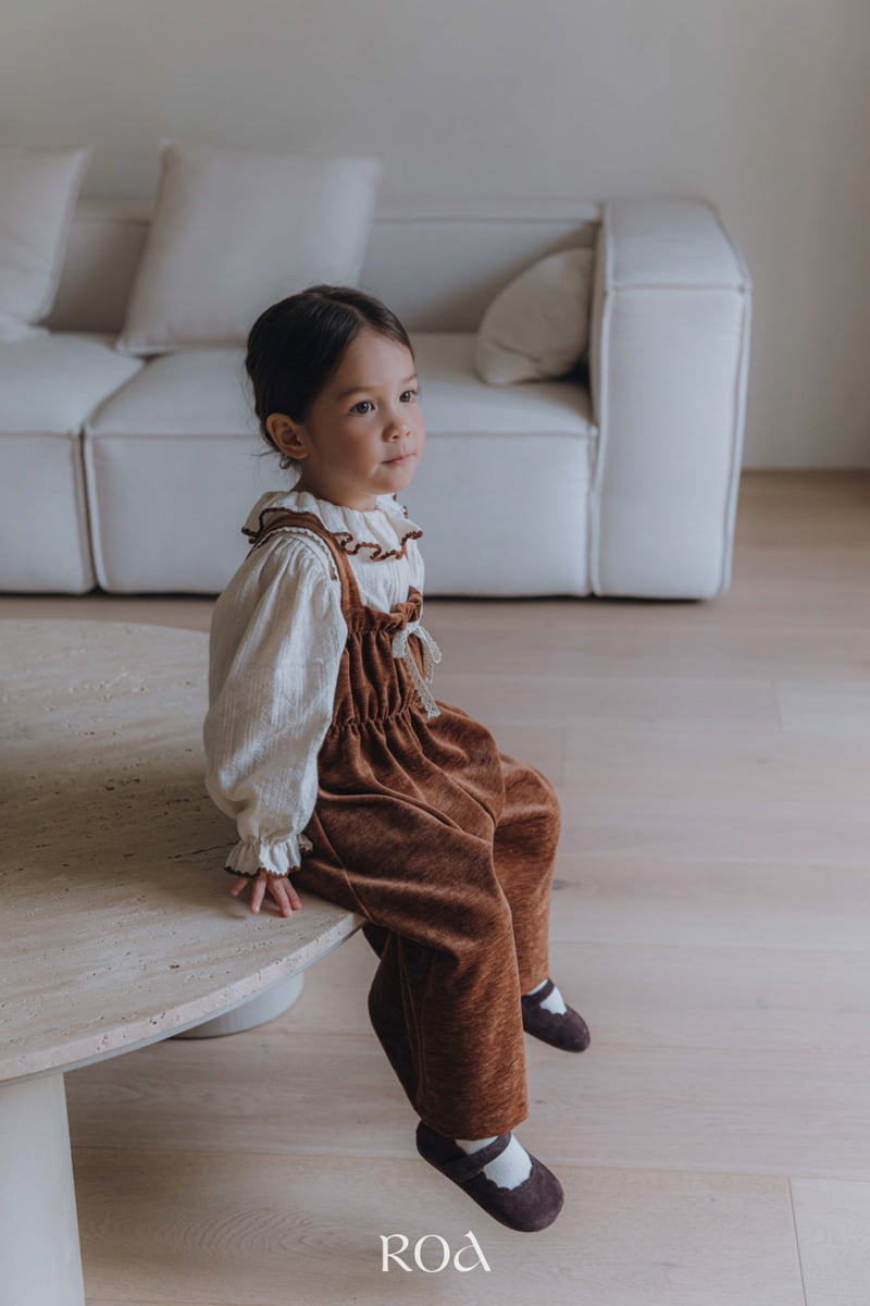Roa - Korean Children Fashion - #kidsshorts - Pin Coat Blouse - 6