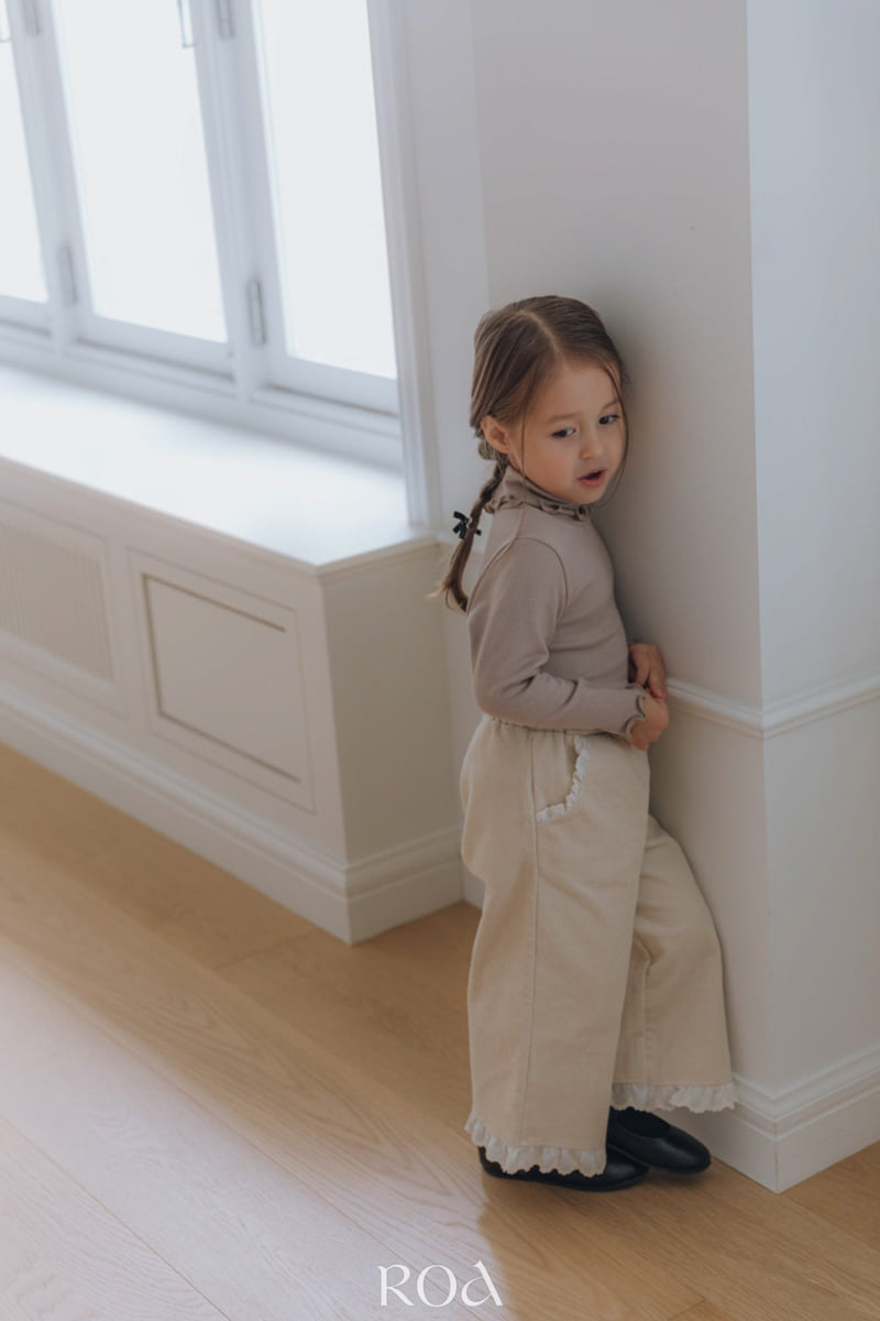 Roa - Korean Children Fashion - #kidsshorts - Basic Turtleneck Tee