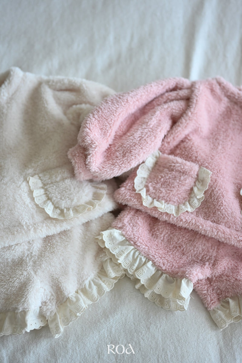 Roa - Korean Children Fashion - #kidsstore - Fleece Lace Set - 12