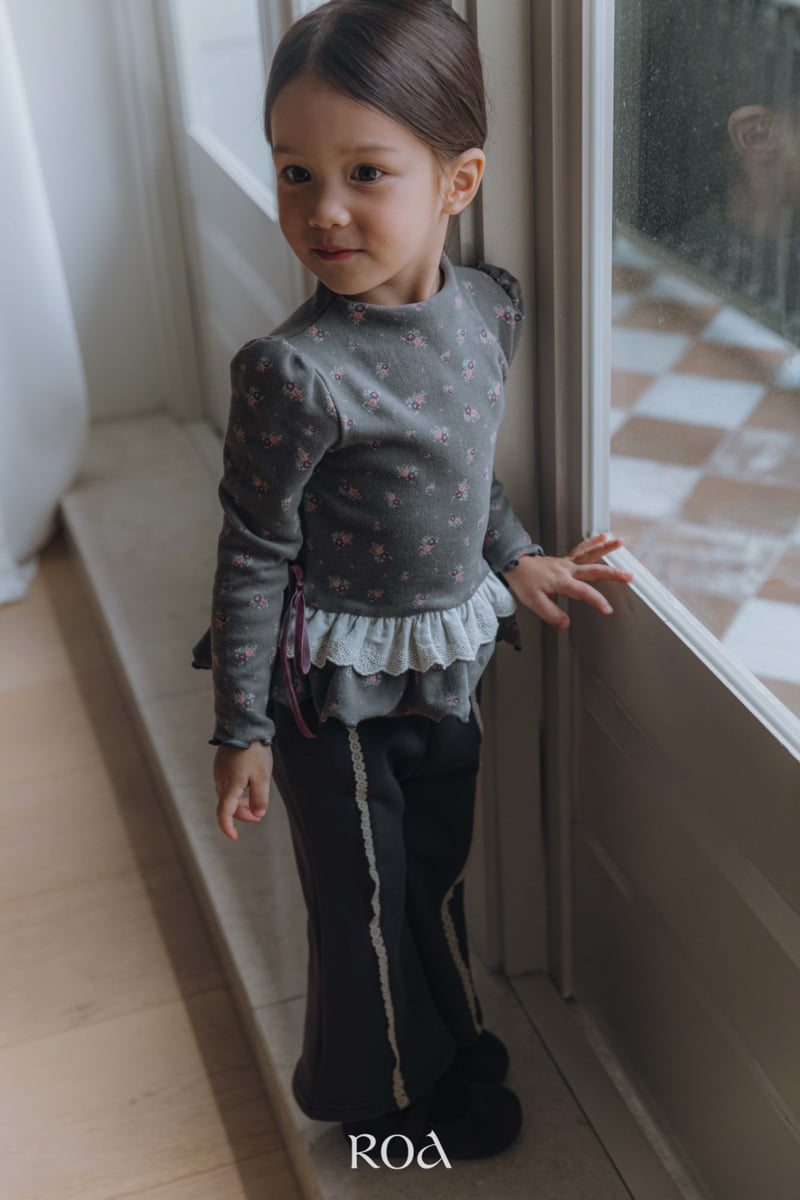 Roa - Korean Children Fashion - #kidsstore - Pin Tuck Lace Pants - 4