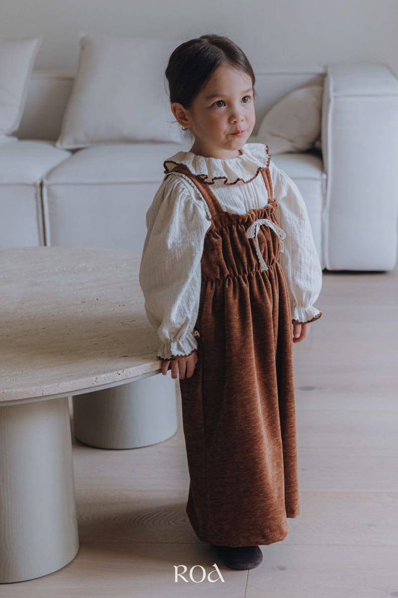 Roa - Korean Children Fashion - #kidzfashiontrend - Pin Coat Blouse - 8
