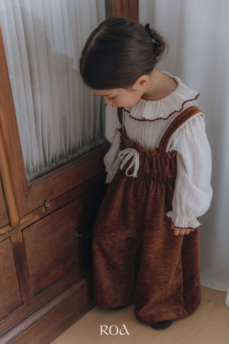 Roa - Korean Children Fashion - #magicofchildhood - Shirring Jumpsuit
