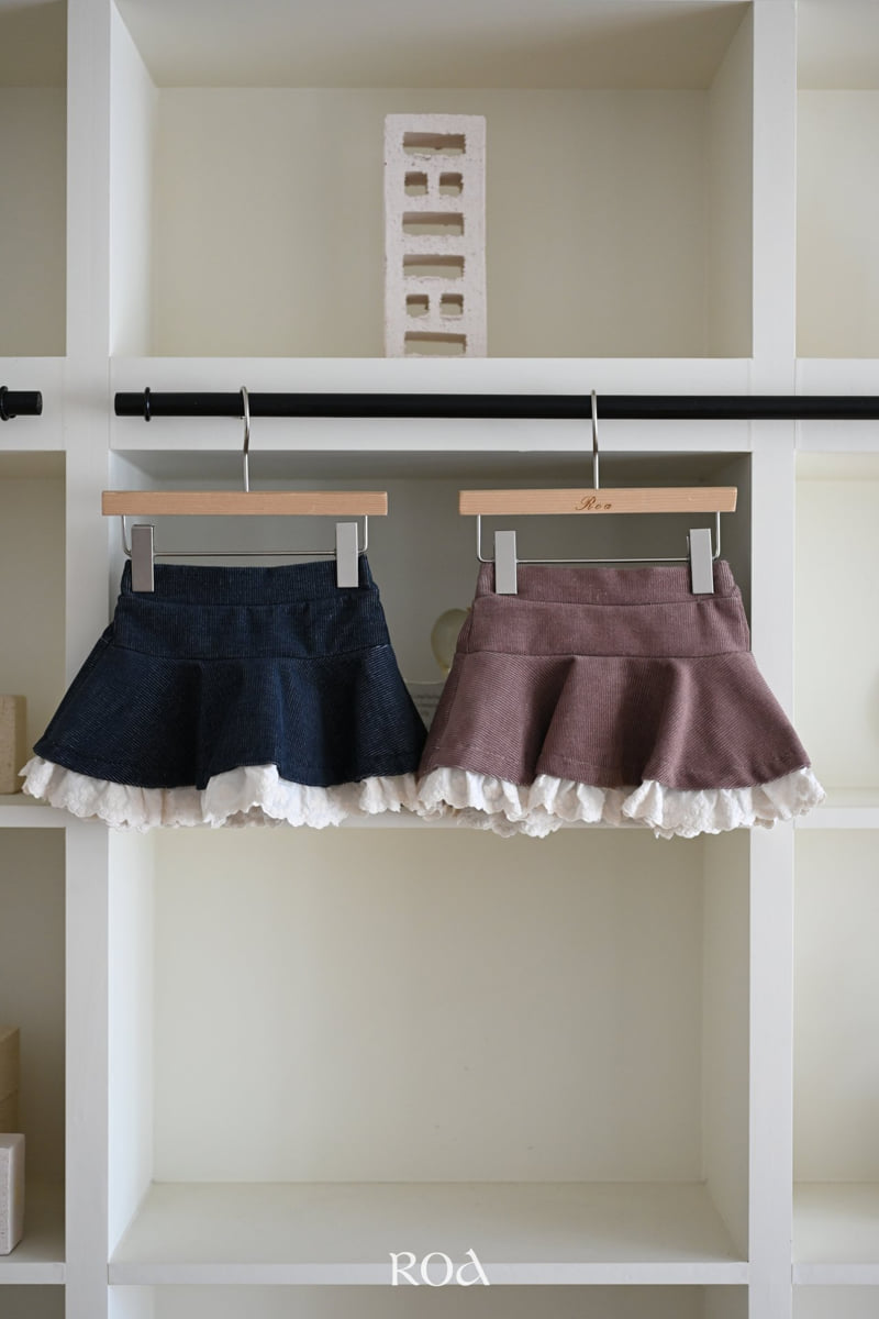 Roa - Korean Children Fashion - #magicofchildhood - Flare Lace Skirt - 12