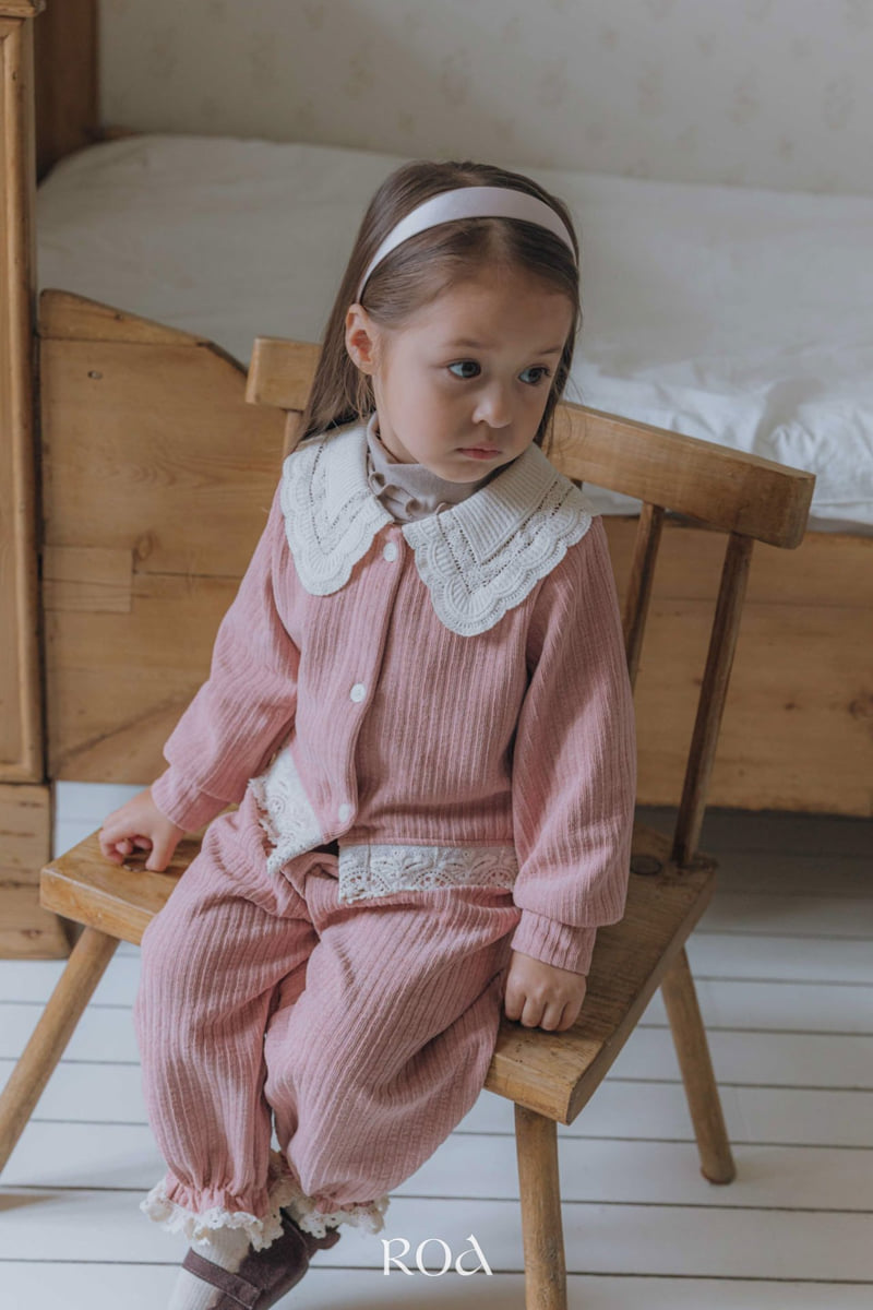 Roa - Korean Children Fashion - #magicofchildhood - Lace Jogger Pants - 5
