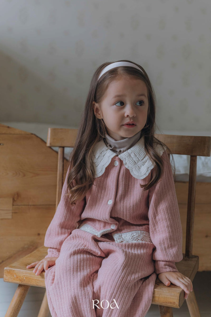 Roa - Korean Children Fashion - #prettylittlegirls - Lace Jogger Pants - 7