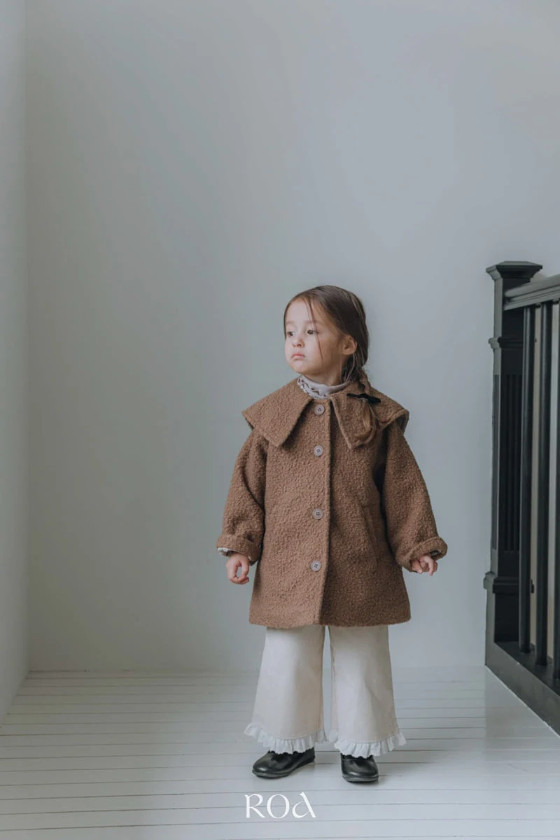 Roa - Korean Children Fashion - #prettylittlegirls - Corduroy Ribbon Pants - 6