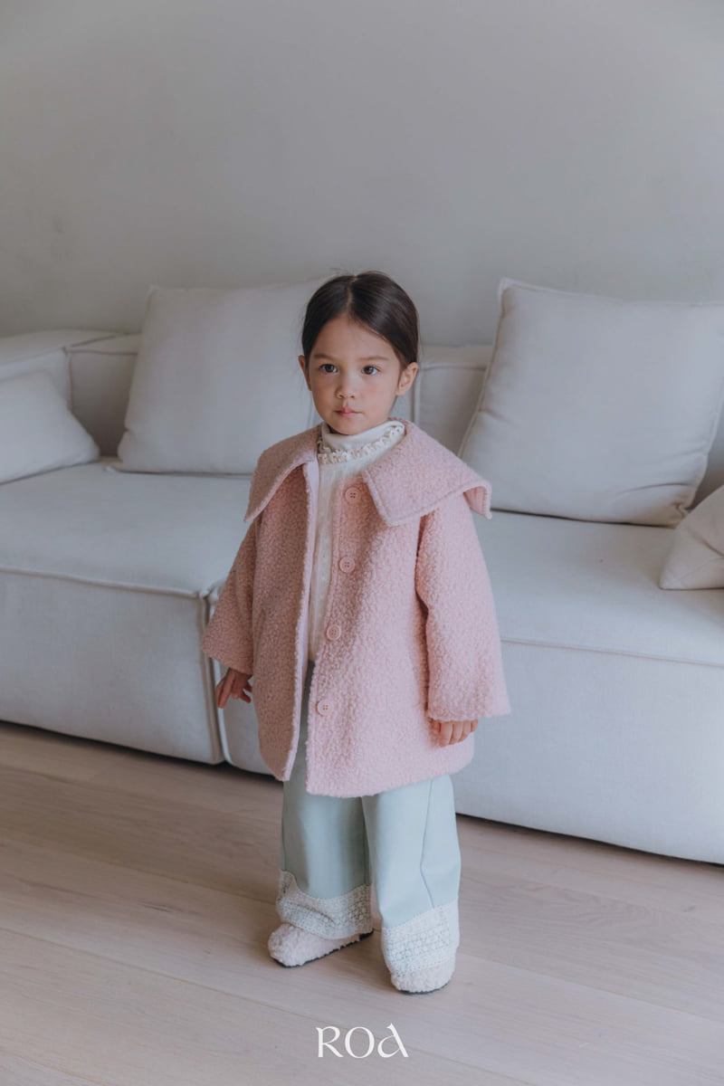Roa - Korean Children Fashion - #todddlerfashion - Hem Lace Pants - 6