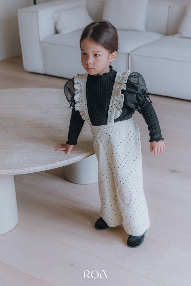 Roa - Korean Children Fashion - #toddlerclothing - Organza Sleeve Tee