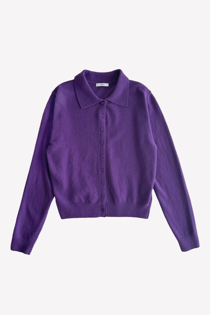 Roomk - Korean Women Fashion - #momslook - Collar Cardigan