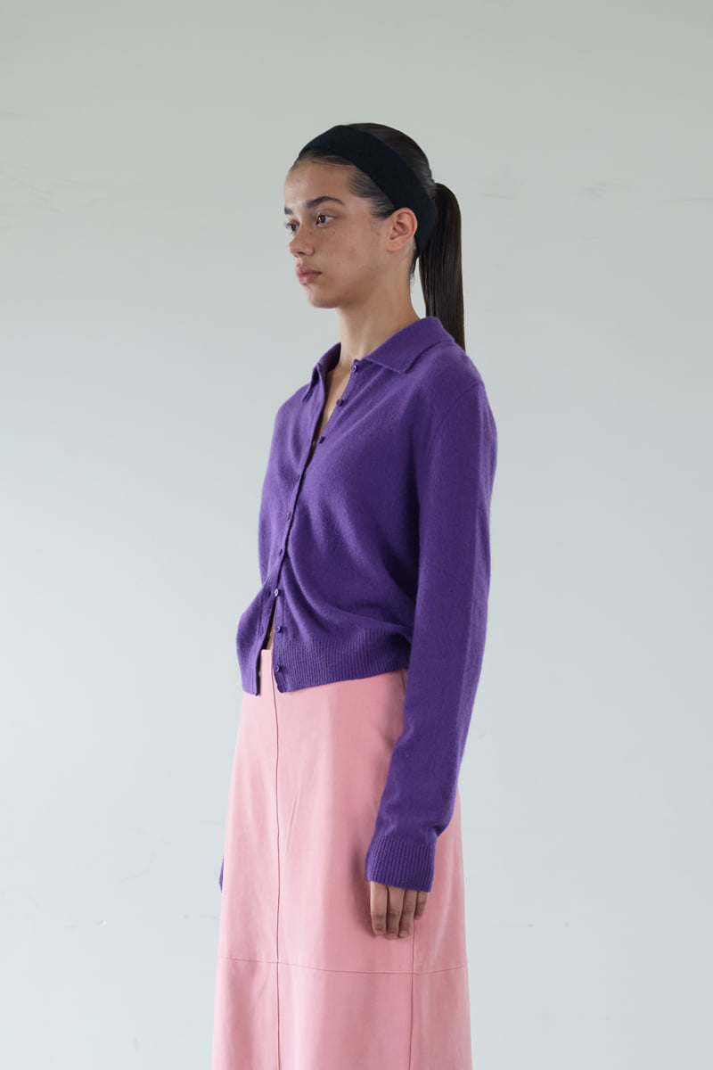 Roomk - Korean Women Fashion - #momslook - Collar Cardigan - 12