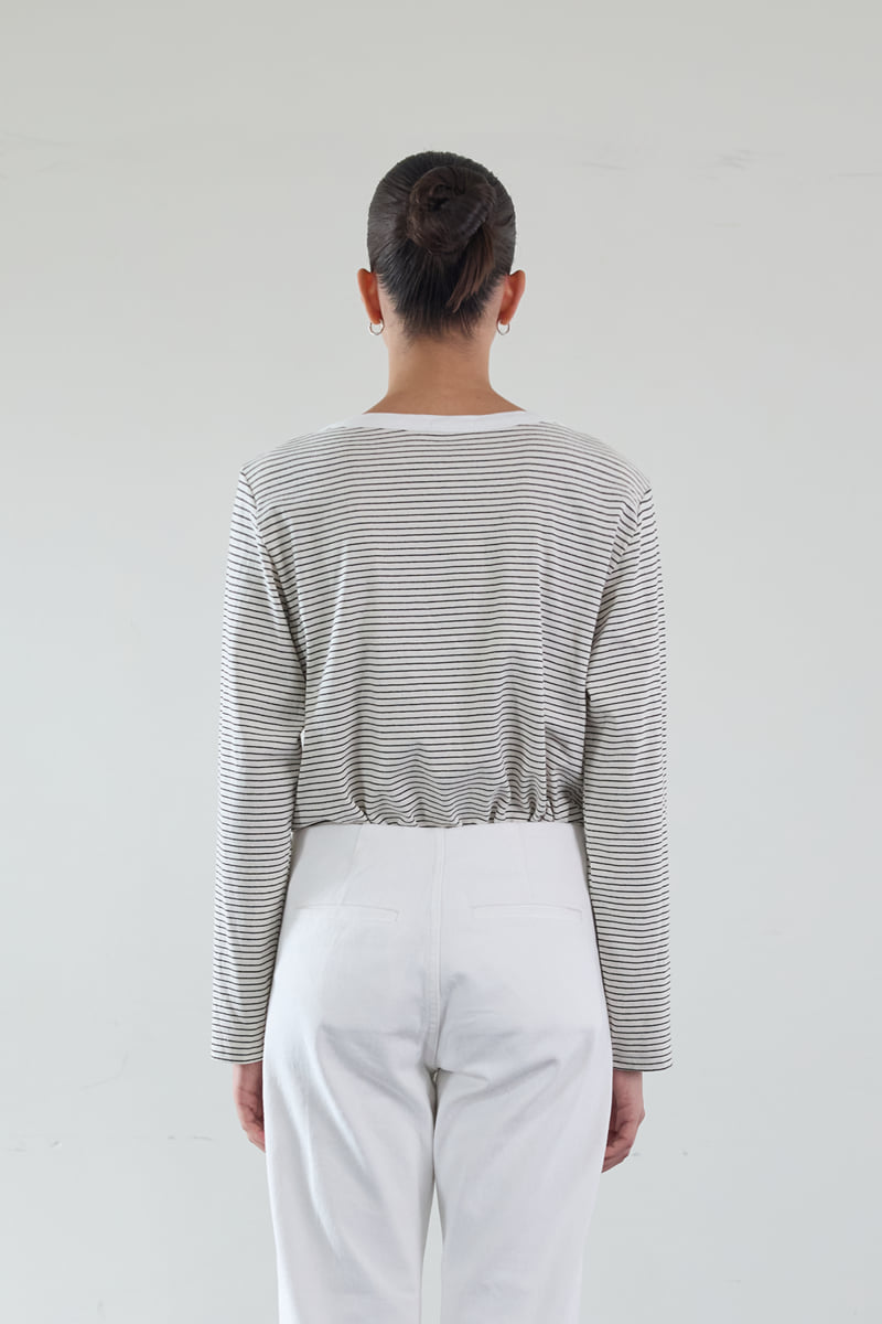 Roomk - Korean Women Fashion - #momslook - Boat Tee - 12