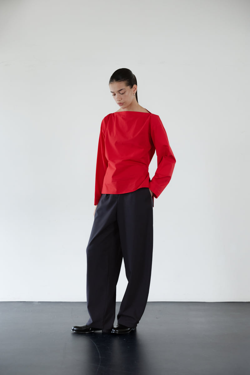 Roomk - Korean Women Fashion - #momslook - Lip Blouse - 5