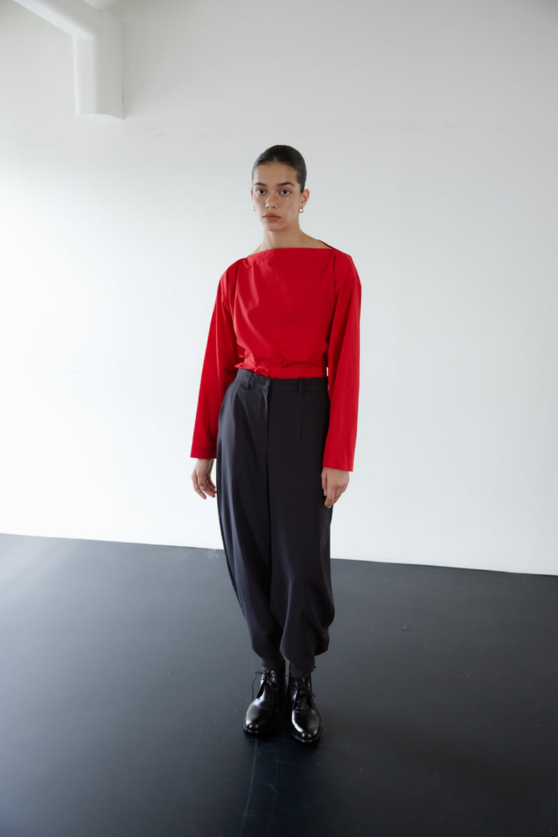 Roomk - Korean Women Fashion - #momslook - Lip Blouse - 7