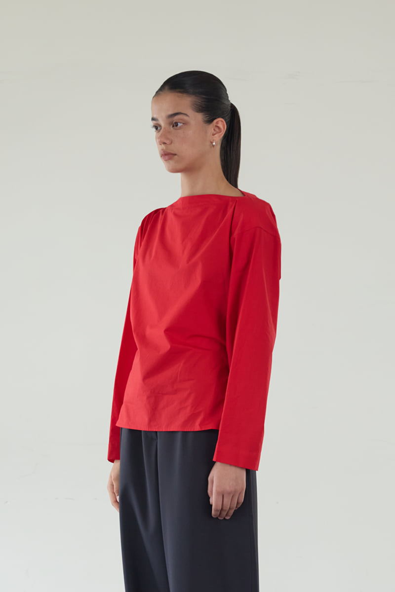 Roomk - Korean Women Fashion - #momslook - Lip Blouse - 9