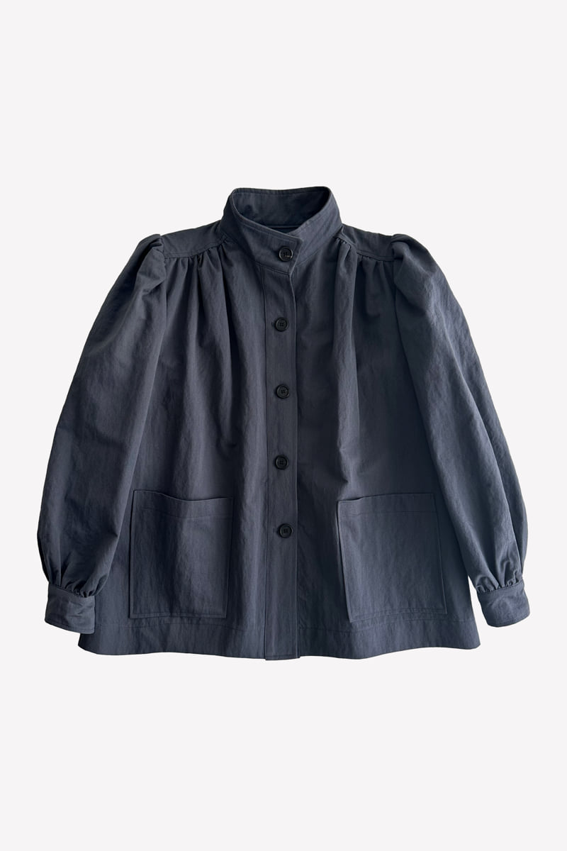 Roomk - Korean Women Fashion - #momslook - Shirring Jacket - 3