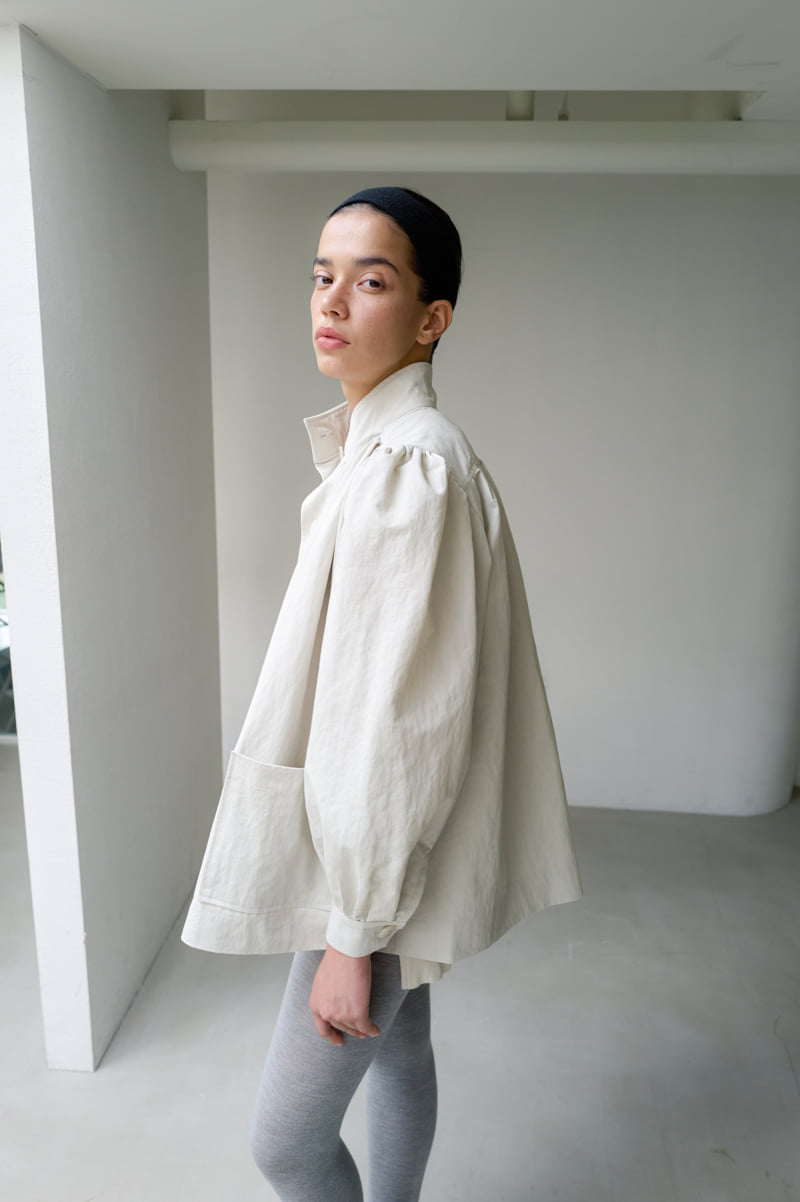 Roomk - Korean Women Fashion - #momslook - Shirring Jacket - 7