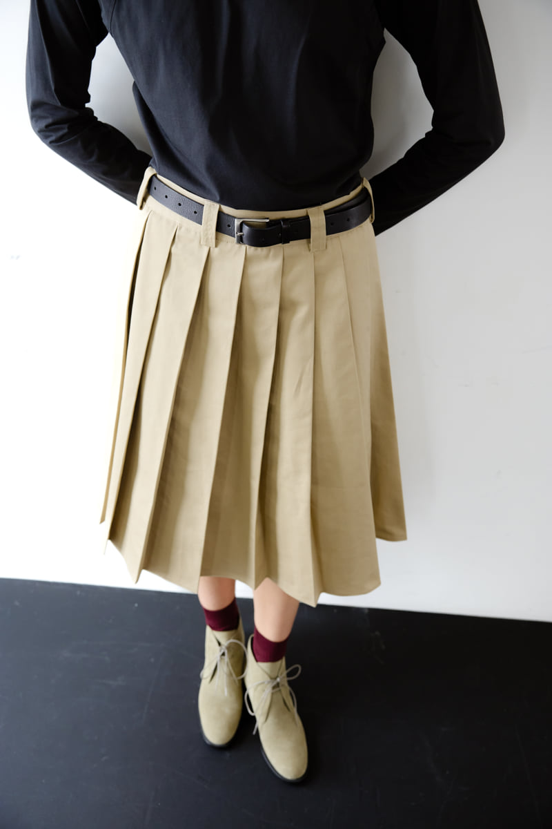 Roomk - Korean Women Fashion - #momslook - Pleated Skirt - 6