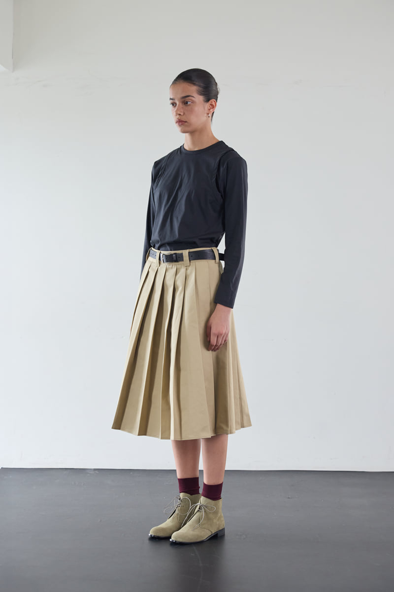 Roomk - Korean Women Fashion - #momslook - Pleated Skirt - 8