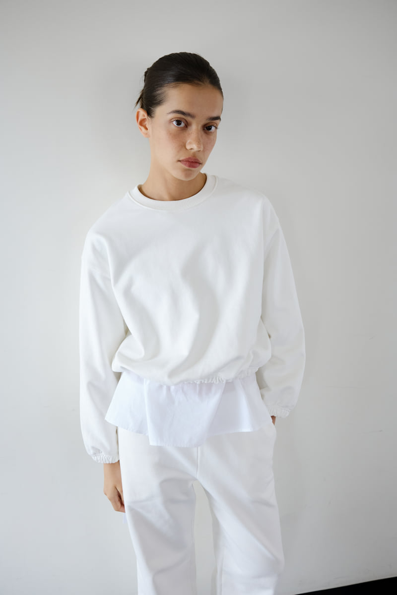 Roomk - Korean Women Fashion - #romanticstyle - Autumn Sweatshirt - 6