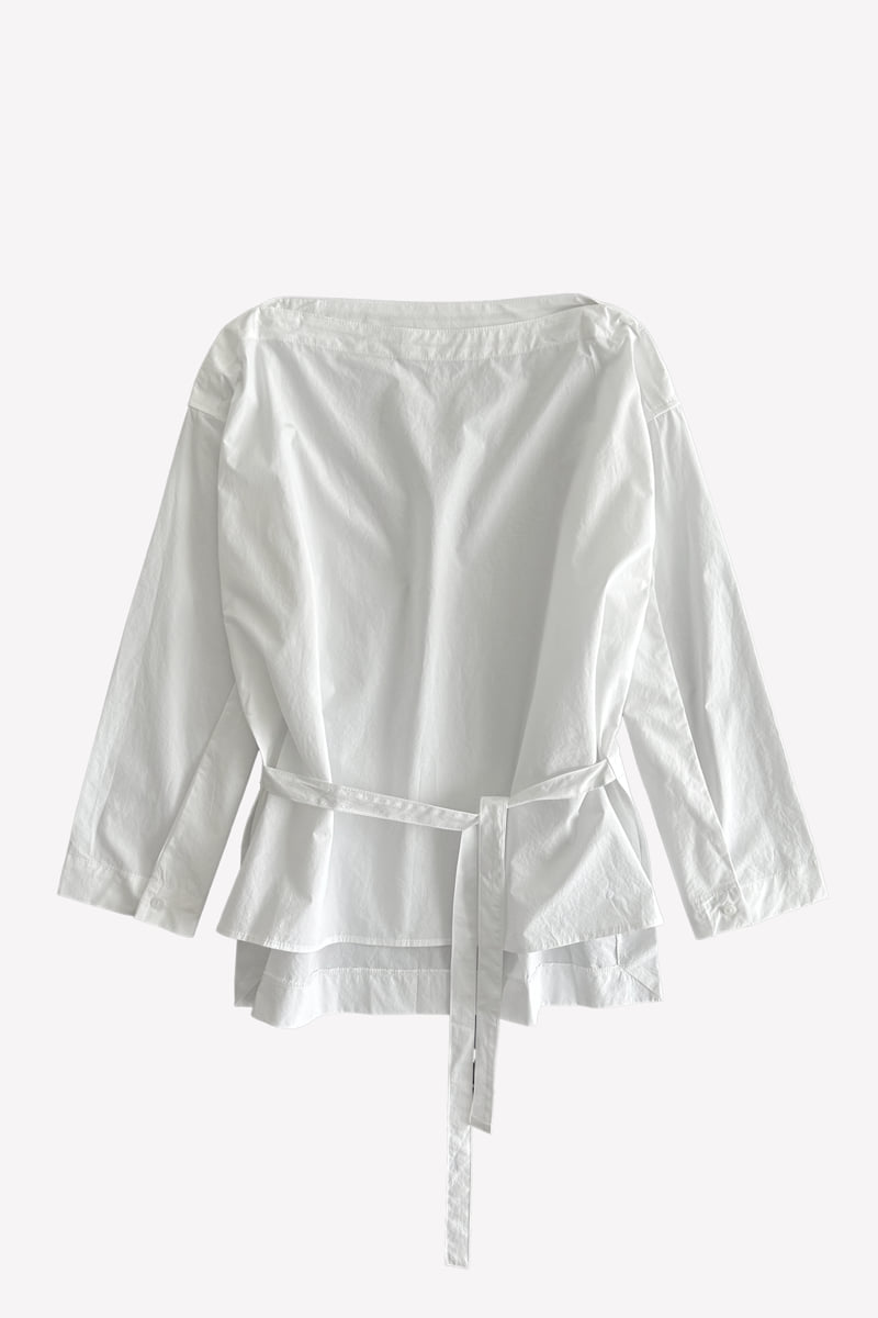 Roomk - Korean Women Fashion - #romanticstyle - Lip Blouse